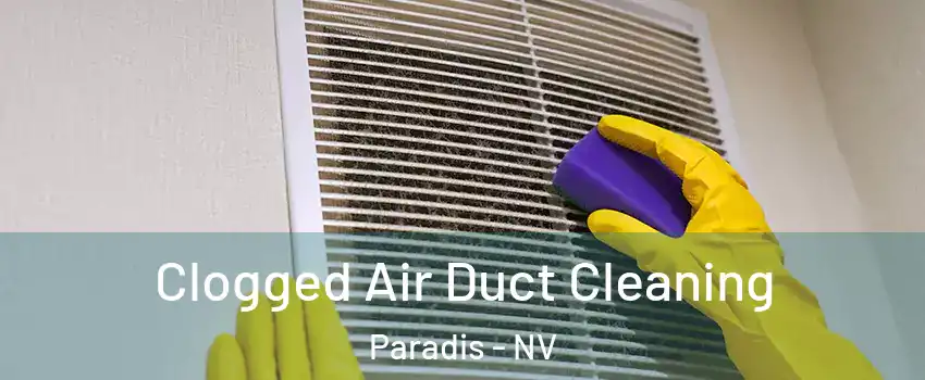 Clogged Air Duct Cleaning Paradis - NV