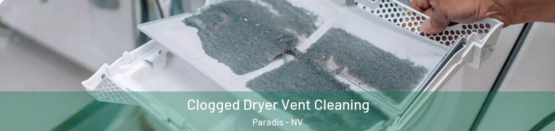 Clogged Dryer Vent Cleaning Paradis - NV