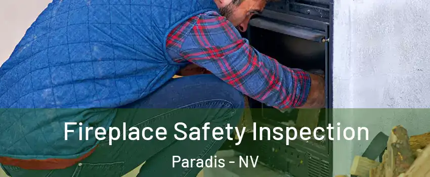 Fireplace Safety Inspection Paradis - NV