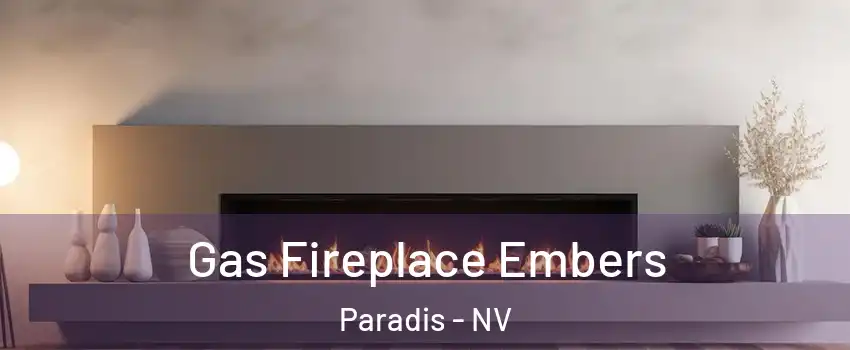 Gas Fireplace Embers Paradis - NV