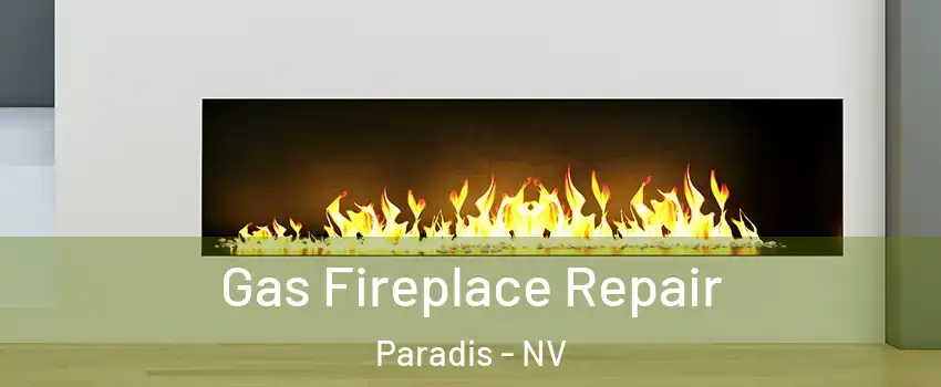 Gas Fireplace Repair Paradis - NV