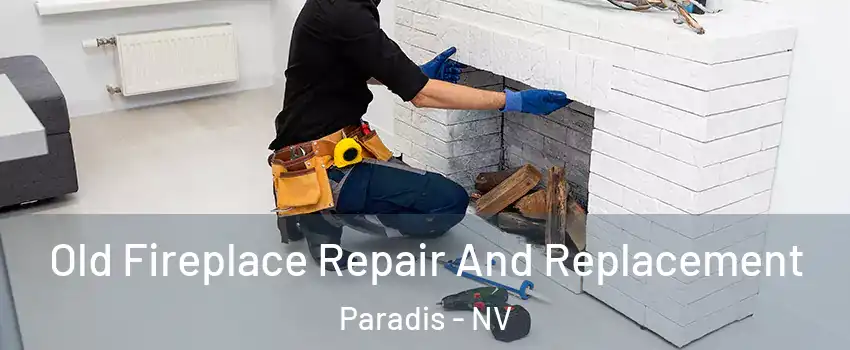 Old Fireplace Repair And Replacement Paradis - NV