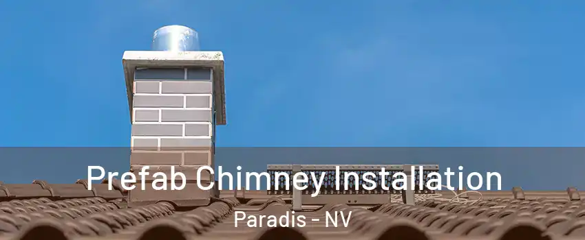 Prefab Chimney Installation Paradis - NV